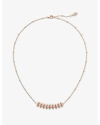 Cartier - Clash De 18Ct Rose- And Chalcedony Necklace - Lyst