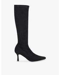 Whistles - Hera Stretch-Suede Boot - Lyst