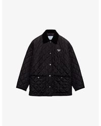 Prada - Re-Nylon Quilted Recycled-Nylon Jacket - Lyst
