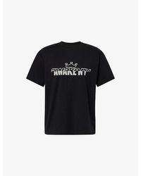 AWAKE NY - Headcrack Logo-Print Cotton T-Shirt - Lyst