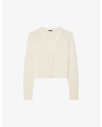 JOSEPH - V-neck Relaxed-fit Cashmere Cardigan - Lyst