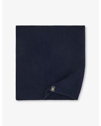 BOGGI - Logo-Patch Merino Wool Neck Warmer - Lyst