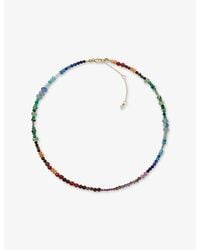 Astley Clarke - Second Chance Pearl 18Ct And Gemstone Necklace - Lyst