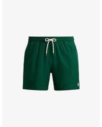 Polo Ralph Lauren - Traveller Brand-Embroidered Swimming Trunks - Lyst