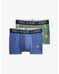 Polo Ralph Lauren - Polo Bear Pack Of Two Jersey Trunks - Lyst