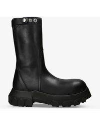 Rick Owens - Creeper Bozo Tractor Leather Boots - Lyst