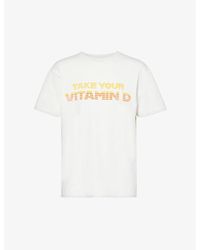 GALLERY DEPT. - Vitamin D Graphic-print Cotton-jersey T-shirt - Lyst