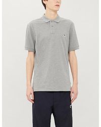 Paul Smith - Zebra-Appliquéd Cotton-Piqué Polo Shirt - Lyst