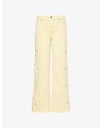 GOOD AMERICAN - Good Waist Palazzo Stretch-Denim Jeans - Lyst