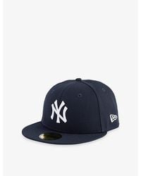 KTZ - 59Fifty New York Yankees Brand-Embroidered Woven Baseball Cap - Lyst
