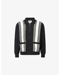 Obey - Matt Zip-Up Cotton-Blend Cardigan - Lyst
