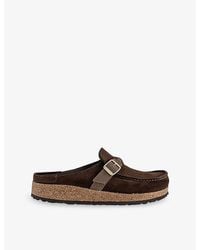 Birkenstock - Buckley Braided Suede Clogs - Lyst