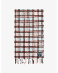 Zadig & Voltaire - Joan Tartan Wool-Blend Scarf - Lyst
