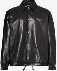 Undercover - Relaxed-fit Leather Jacket - Lyst