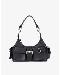 The Kooples - Amelia Multi-Pocket Leather Shoulder Bag - Lyst