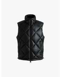 HUGO - Funnel-Neck Quilted Regular-Fit Shell Gilet - Lyst