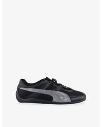 PUMA - Speedcat Go Leather And Mesh Trainers - Lyst