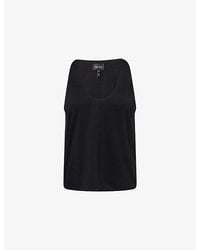 ME+EM - Scoop-Neck Stretch-Jersey Top - Lyst