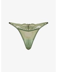 Lounge Underwear - Brianna Lace G-String - Lyst