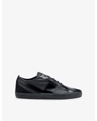 DIESEL - S-Slante-D Leather Low-Top Trainers - Lyst