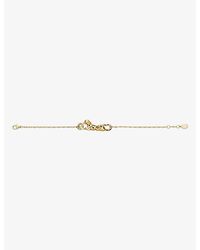 Cartier - Panthère De 18Ct- 0.07Ct Diamond, Tsavorite Garnet And Lacquer Bracelet - Lyst