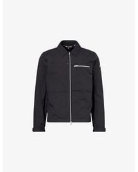 Moose Knuckles - Topflight Logo-Patch Shell Shirt Jacket - Lyst