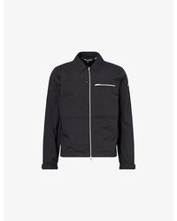 Moose Knuckles - Topflight Logo-Patch Shell Shirt Jacket - Lyst