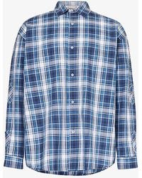 1017 ALYX 9SM - Plaid-print Long-sleeve Cotton Shirt - Lyst