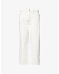 PAIGE - Rylann Mid-Rise Relaxed-Straight Leg Denim Jeans - Lyst
