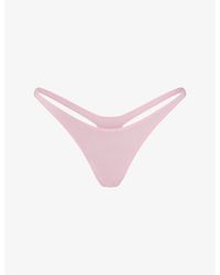 Skims - Everyday Cotton Thong - Lyst