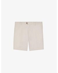 Reiss - Wicket Stretch-Cotton Chino Shorts - Lyst