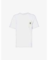 Sacai White Carhartt Wip Edition T-shirt | Lyst