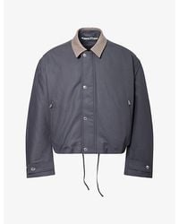 Acne Studios - Opado Collared Cotton Jacket - Lyst