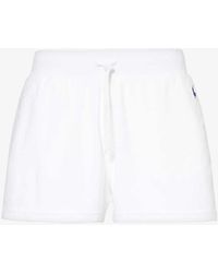 Polo Ralph Lauren - Athletic Logo-embroidered Terry Cotton And Recycled-polyester Shorts - Lyst
