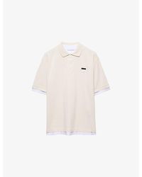 Prada - Layered-Effect Boxy-Fit Cotton Polo Shirt - Lyst