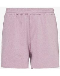 Vuori - Boyfriend Mid-rise Relaxed-fit Stretch-recycled Polyester Shorts - Lyst