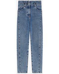 IRO - Harold Faded-wash Straight-leg High-rise Jeans - Lyst
