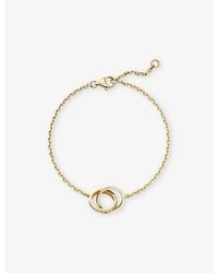 Cartier - Love 18Ct- And 0.22Ct Diamond Bracelet&Nbsp - Lyst