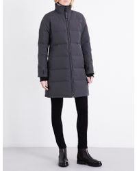 Canada Goose Heatherton Quilted Shell Coat - Black