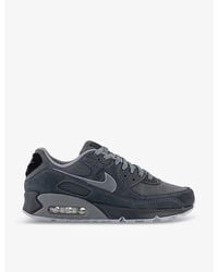 Nike - Air Max 90 Mesh And Leather Low-Top Trainers - Lyst