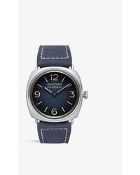Panerai - Pam01335 Radiomir Origine Stainless-steel And Leather Manual Watch - Lyst