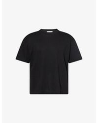 The Row - Madoc Crewneck Cotton T-Shirt - Lyst