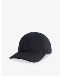 Loewe - Branded-Patch Cotton-Canvas Cap - Lyst