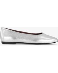 Vagabond Shoemakers - Jolin Classic Metallic-leather Ballet Flats - Lyst