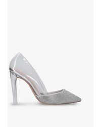 designer perspex heels