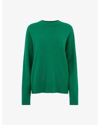 Whistles - Relaxed-fit Round-neck Wool Jumper - Lyst