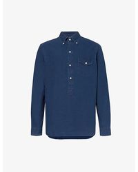 Polo Ralph Lauren - Flap Patch-pocket Regular-fit Cotton-poplin Shirt - Lyst
