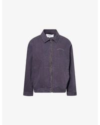 Palmes - Lake Zip Relaxed-Fit Cotton Jacket - Lyst