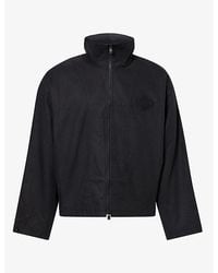 The Couture Club - Funnel-Neck Zip-Through Woven Jacket - Lyst