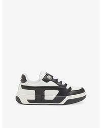 DIESEL - S-D-Ollie Low Leather Trainers - Lyst